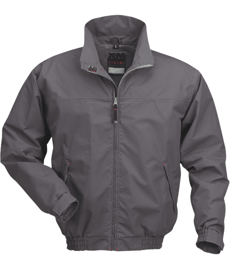 Darwin-jacket, grey color, thicker fabric